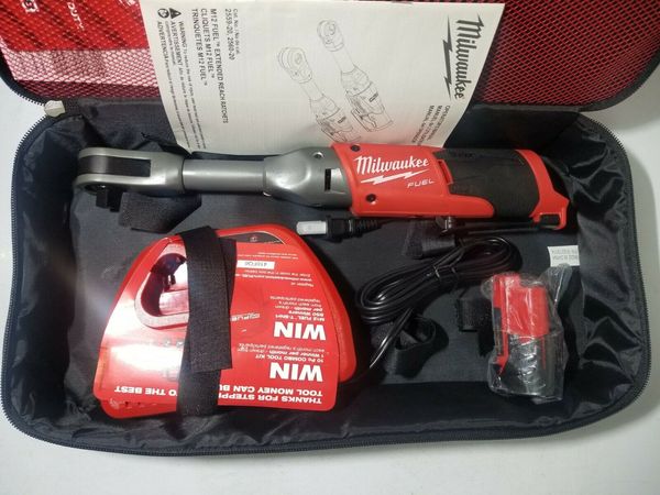 

New milwaukee m12 fuel 3 8 quot dr extended to long ratchet kit 55 ft lb 2560 21 how original title