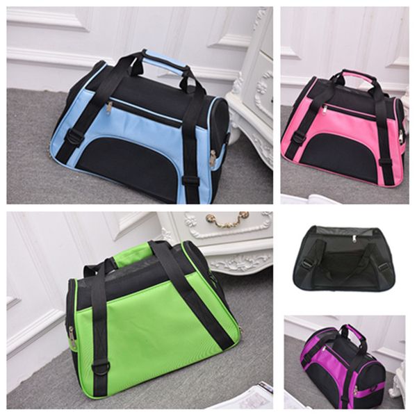 

fashion folding pet carriers bag portable knapsack soft slung dog carrier transport outdoor dog bag basket handbag dog suppliest2i5414