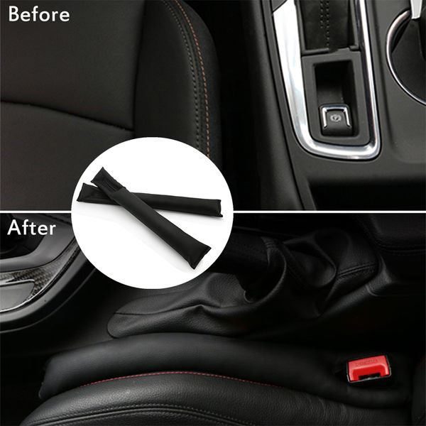 

for 2pcs advanced soft pu leather 206 207 301 307 308 407 408 508 car seat gap pad fillers spacer storage slot plug