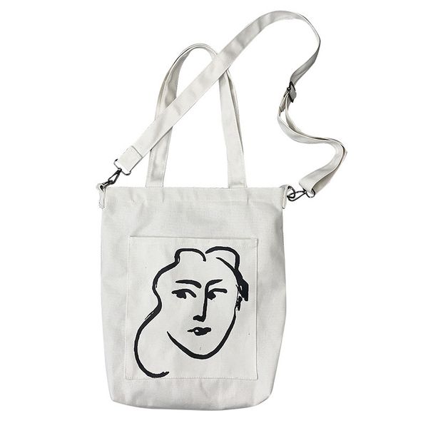 

прекрасного cute eco тонкого canvas женщина посыльного одного плечо crossbody сумка девушка shopper сумка смешной бич складных магазины тота