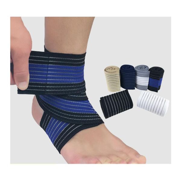 

ankle support adjustable size compression ankle braces sports protection  fits equipment foot orthosis stabilizer, Blue;black