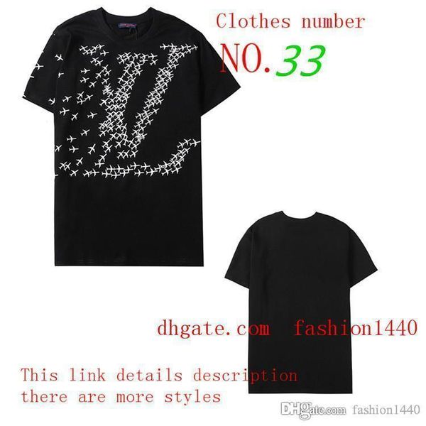 

h03 luxury mens t-shirt tide brand womens short sleeve designer brand alliance clothing with label hip hop alphabet, White