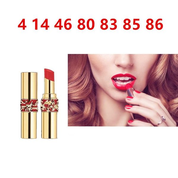 

горячий 8086 цвета губы макияж блеск для губ long lasting влаги cosmetic помада для губ matte красных водонепроницаемые сексуального и lasti