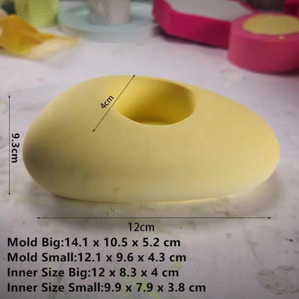 

булыжник подсвечник аромат штукатурка силиконовая mold diy мыло mold торт шоколадный клей crafts art плесень свеча декорирования инструменты