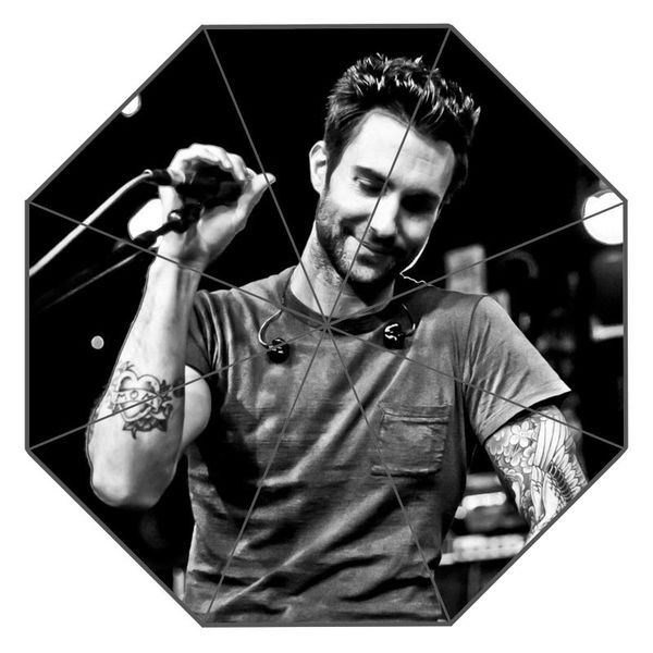 

nice adam levine custom sunny and rainy umbrella design portable fashion stylish useful umbrella gift for you