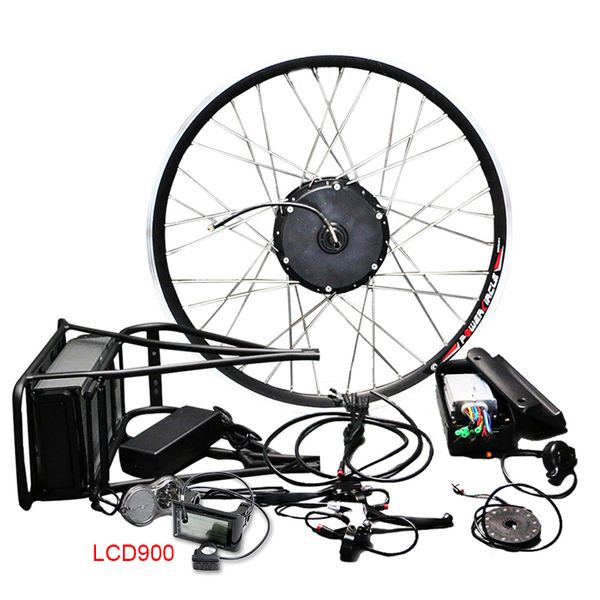 

36v lithiunm battery e bike conversion kit 250w/350w/500w electric bike wheel motor mtb road bicks ebike kit1
