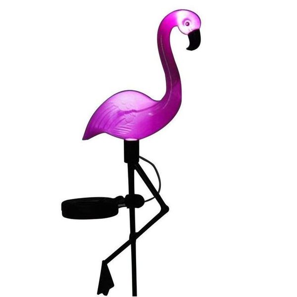 2019 Flamingo Solar Stake Light Powered Path Lights Lawn Lamp For Garden Pathway Yard Walkway Pink Color From Chrissy9421 13 57