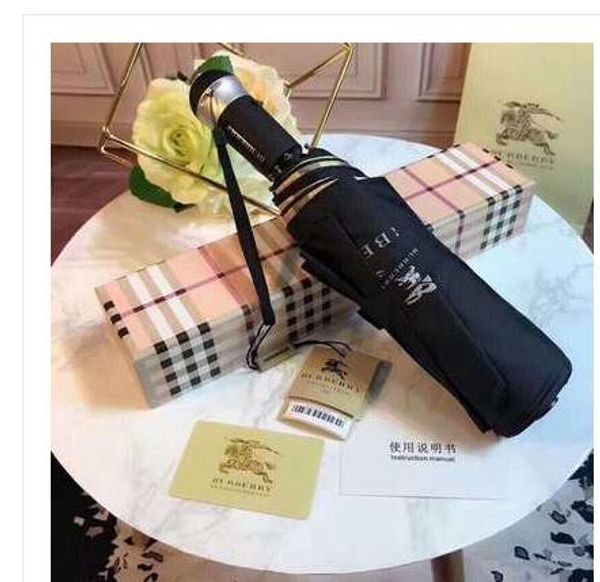 

Whole ale alligator pattern fully automatic para ol un umbrella three folding umbrella men 039 and women 039 bu ine umbrella