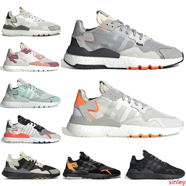 

2019 конечные jogger 3m отражательные кроссовки мужчин женщин верхнего качества тройной черный белый дышащие мужские тренер спортивные кросс
