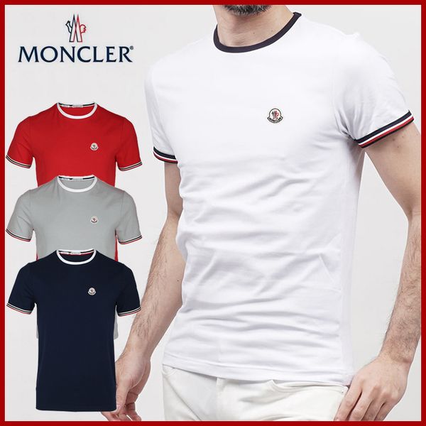 

2019 new brand de igner men t hirt fa hion ummer tide braned letter printed ca ual t hirt, White;black