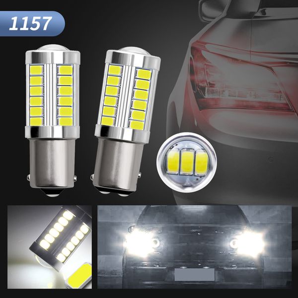 

2pcs 1157 5730 33smd car led brake light driving light replacement bulbs for automobile m8617