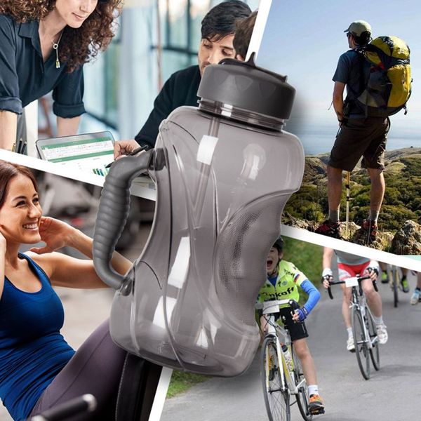 

1500ml large capacity sports cup outdoor sports bottle space cup fitness large