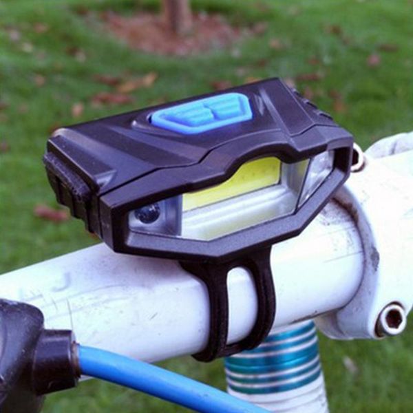 

led bicycle taillight head light plastic cycling rainproof multifunctional