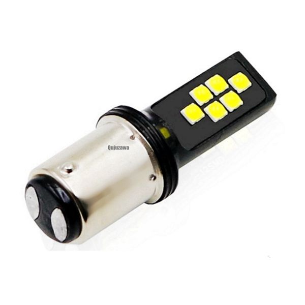 

1pcs 1157 p21/5w bay15d cree chips led car tail lamp turn signals auto brake bulb drl daytime running light white red yellow