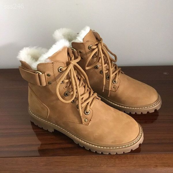 

leisure snow boots female wild short tube thick bottom plus velvet winter thick fur personality short boots outdoor cotton shoe, Black