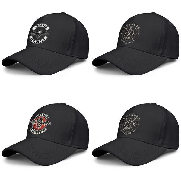 

avenged sevenfold a7x logo black mens and women trucker cap cool fitted custom design your own vintage team unique personalised hats it, Blue;gray