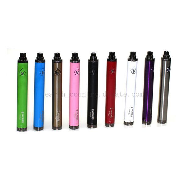 

Cheapest Vision Spinner 2 Battery 1650 Adjustable Voltage 3.3~4.8V Spinner II Vape Pen 510 Thread 10 Colors in Stock