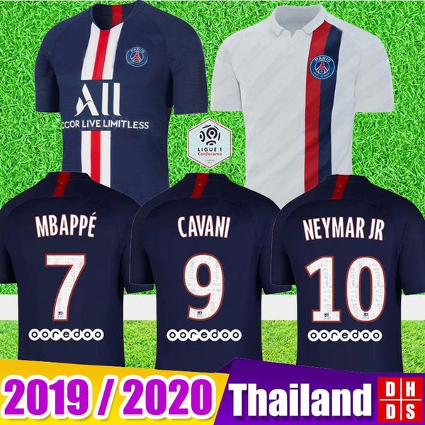 

Maillot de foot 19 20 p g occer jer ey 2019 2020 pari mbappe cavani jer ey cami eta football kit verratti hirt men kid with ock