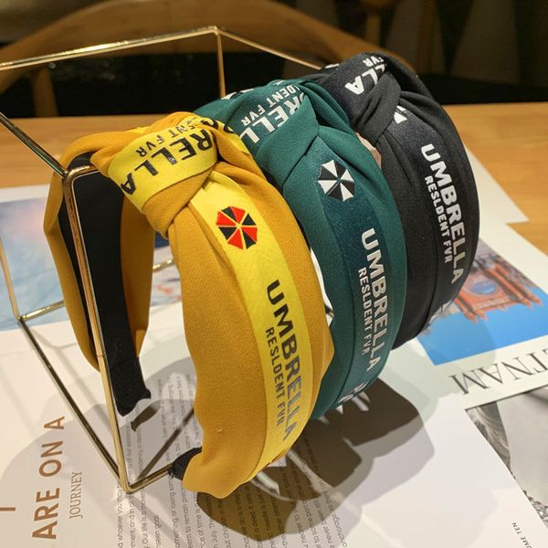 

new 2019 pure and fresh tire joker contracted out wide side hair hoop ins wind women s fashion hair accessories wholesale, Slivery;white