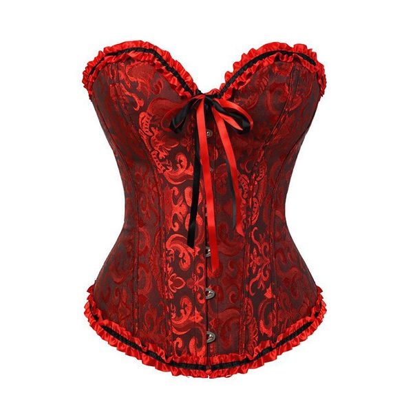 

fashion women corset steampunk gothic body shaper popular court corset, Black;white