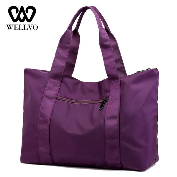 

fashion travel bag large hand luggage casual carry on weekend bag multifunction ladies duffle bags for women sac a main xa746wb