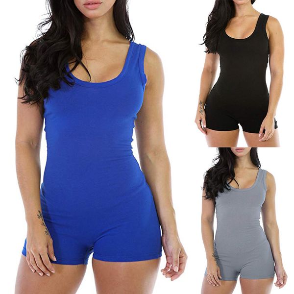 

jumpsuit summer romper tights female jumpsuit sleeveless overalls flat angle one-piece tights female full bodysuit #0614, Black;white