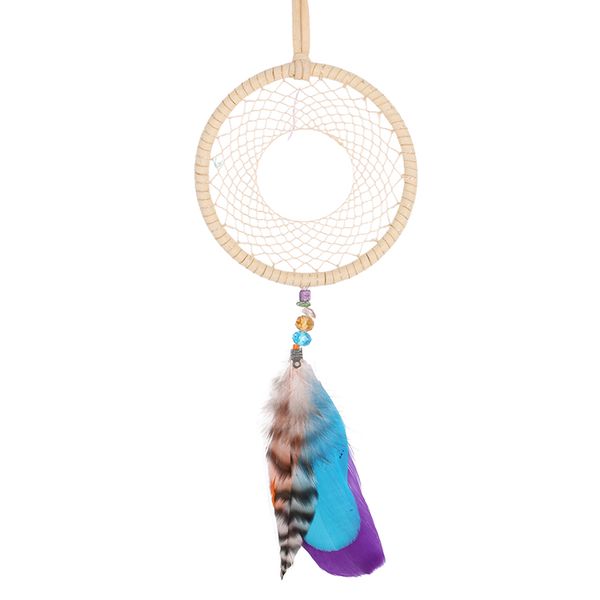 

sea dreamcatcher wall hanging decoration handmade dream catcher net with feathers decor ornament