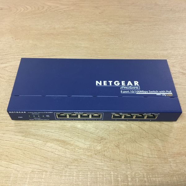 

100% original working for netgear fs108p poe