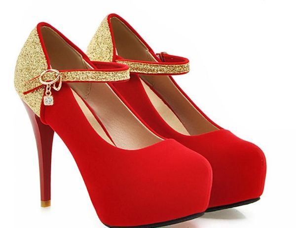 

suede women's shoes in spring and autumn high fine heel round head, Black