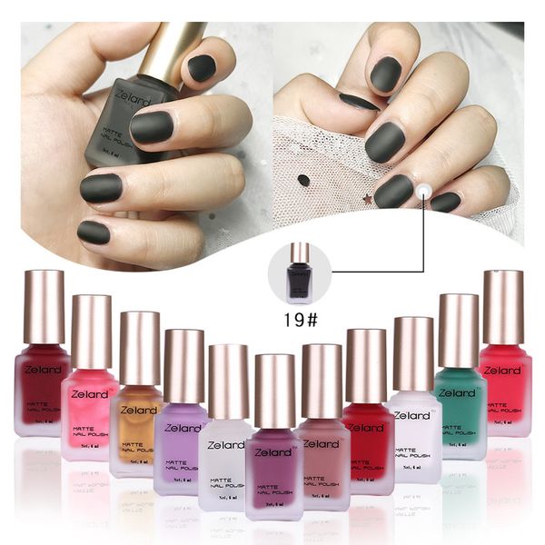 

6ml scrub nail polish manude coffee gray series effect oily lasting pure nail color art polish lacquer decoration