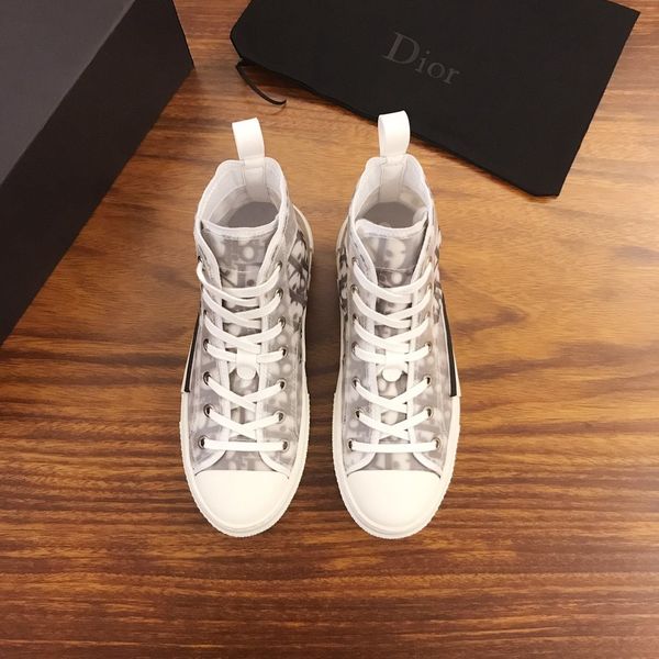 

new style men's and women's luxury casual sports shoes holiday gifts fashion brand autumn and winter design style platform high he, Black