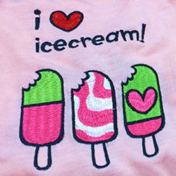 

pets sleeveless t-shirts for small dogs puppy girl cute printed tutu ballet skirt dress dog apparel