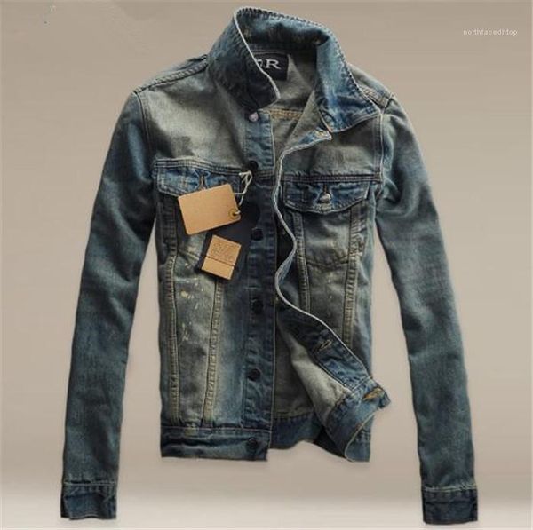 

long sleeve homme clothing fashion style casual apparel mens autumn designer slim jeans jackets lapel neck, Black;brown