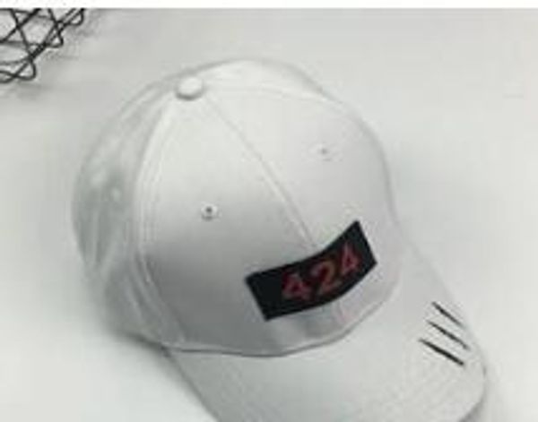 

23sell 2018 new hat men women 424 & kanye west hip hop embroidery baseball cap famous brand duck tongue hat ing, Blue;gray