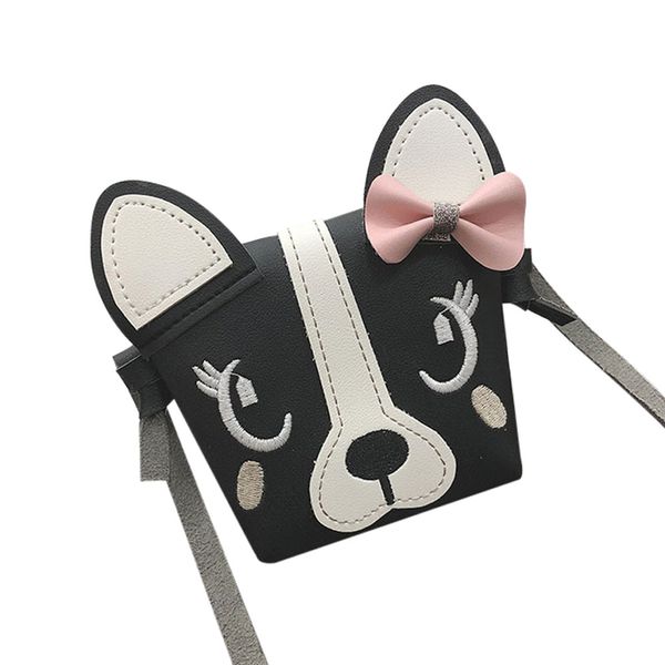 

children cute pu leather animal bowknotl leather messenger bags shoulder bag mini crossbody bag #yl5