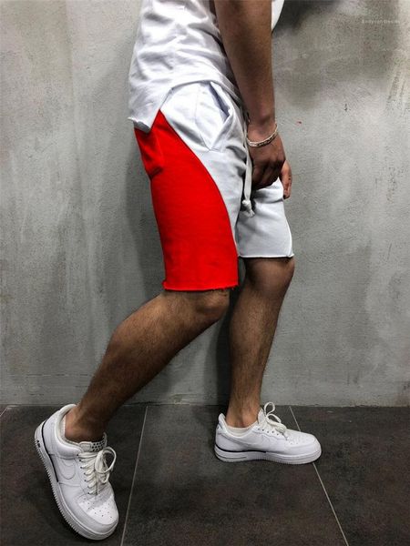 

loose relaxed drawstring beach mens shorts summer outdoor running mens casual shorts, White;black