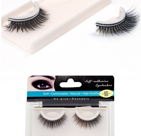 

new false eyelashes natural long thick soft self-adhesive false eyelashes handmade false eyelashes epacket ing