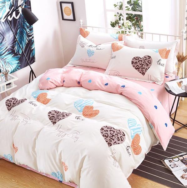 

new designer bedding sets king size luxury bedding four piece sets pure cotton fabric plants flower quilt bed cover bed sheets pillowcase