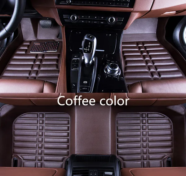 2019 Applicable To Mitsubishi Lancer Ex 2009 2016 Car Floor Mat Front And Rear Pad Accessories Non Slip Waterproof Leather Carpet Car Mat From