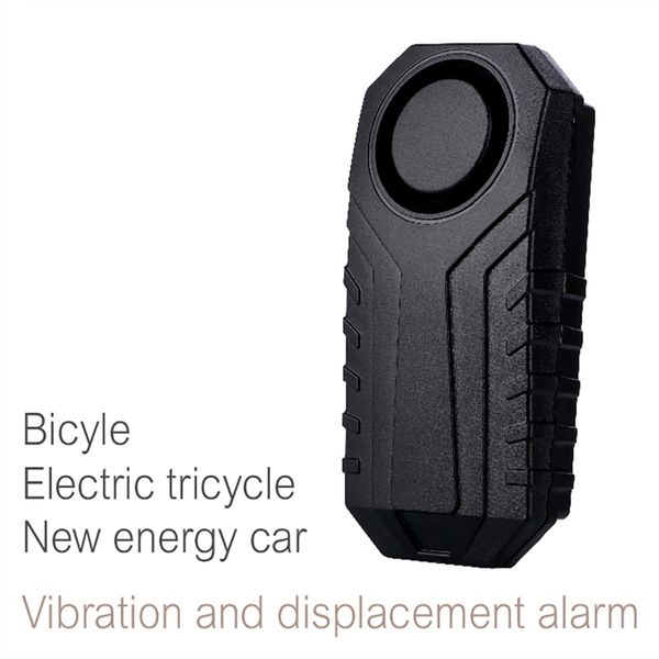 

ip55 waterproof adjustable anti-theft vibration security sensors for motorcycle bicycle d ,113db wireless bike alarm with remote