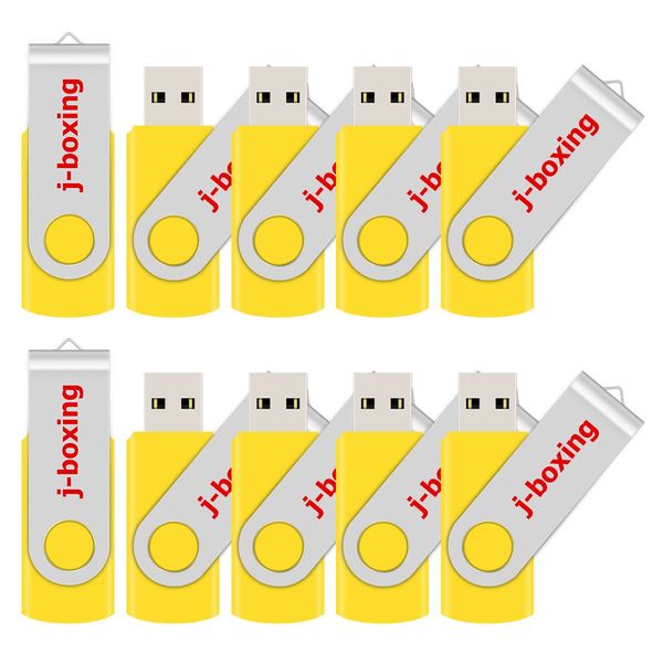 Bulk 10 PCS 8 GB USB Flash Drive Giratório Pendrives USB 2.0 8 GB Memory Sticks Armazenamento de Polegar para Computador Portátil Multi Cores Frete Grátis