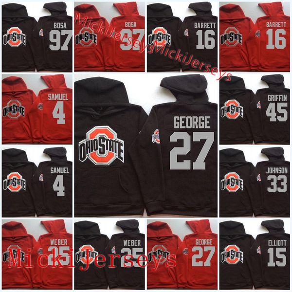 

custom ohio state buckeyes football hoodie malik hooker pat elflein kurt coleman james laurinaitis troy smith vic janowicz buckeyeshoodie, Black
