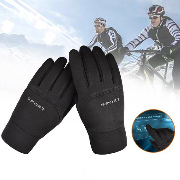 

gloves for men and women warm waterproof touch screen windproof ski gloves cycling glove fashion glove full finger warming