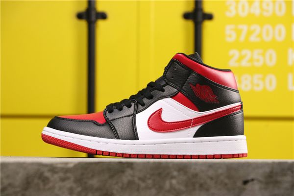 

aj 1 j1 1s mid 852542-610 jumpman 2019 men sports basketball shoe mens sneakers shoes women boots running casual womens new gym
