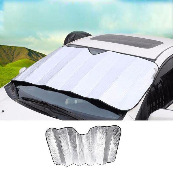 

1pcs авто лобовое стекло зонт светоотражающие вс shade для автомобилей обложка visor wind shield автомобиль односторонний передний file summ