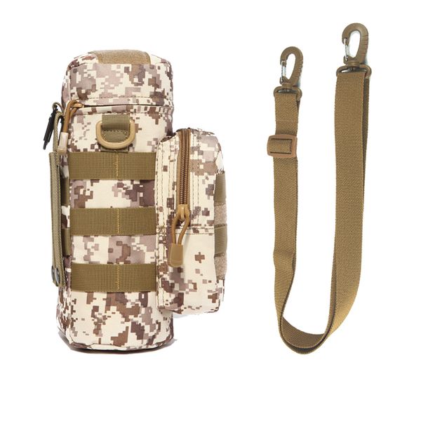 

travel tool kettle set outdoor tactical military molle system water bags shoulder bottle holder multifunction bottle pouch