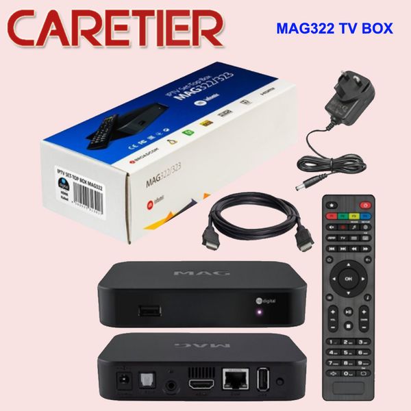

Mag 322 2019 new late t linux 3 3 o et box mag322 built in wifi wlan h 265 iptv box mart media player