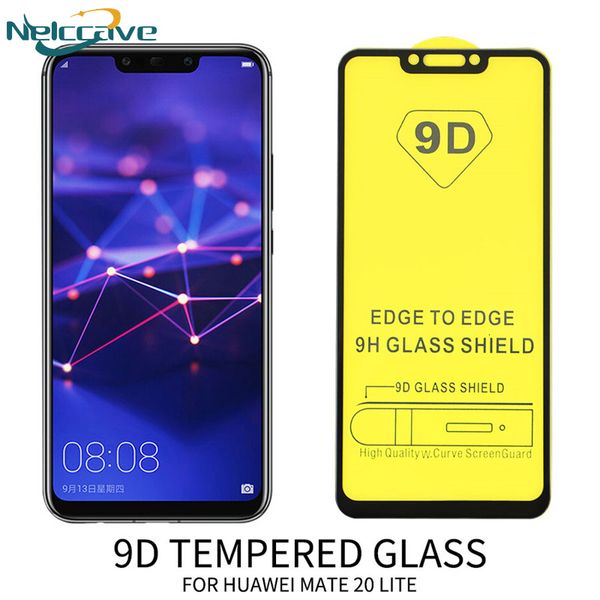 

temperate glass full coverage for huawei p smart plus 2019 mate 20 lite 10 pro 9 film protector screen protector