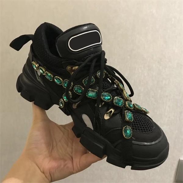 

brand designer sneaker flashtrek sneaker with removable women men trainer mountain climbing shoes men's outdoor hiking shoes d09, Black