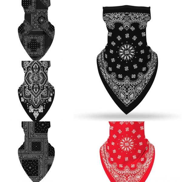 

u9w3e 2head neck gaiter filters scarf mask bandana scarf with 100carbon face for outdoor sports, Black